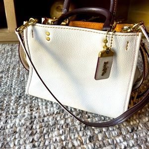 Coach leather bag